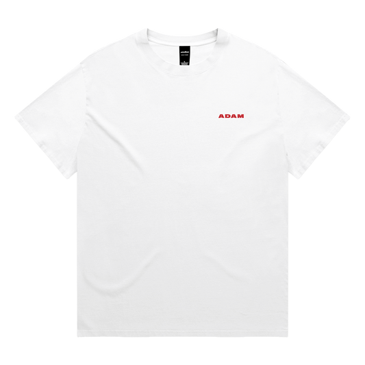 ADAM Logo Tee (White)